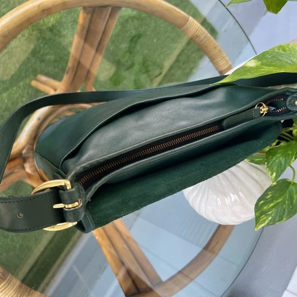 Vintage Coach Whitney Duffel Bag - Bottle Green - Picture 10 of 16